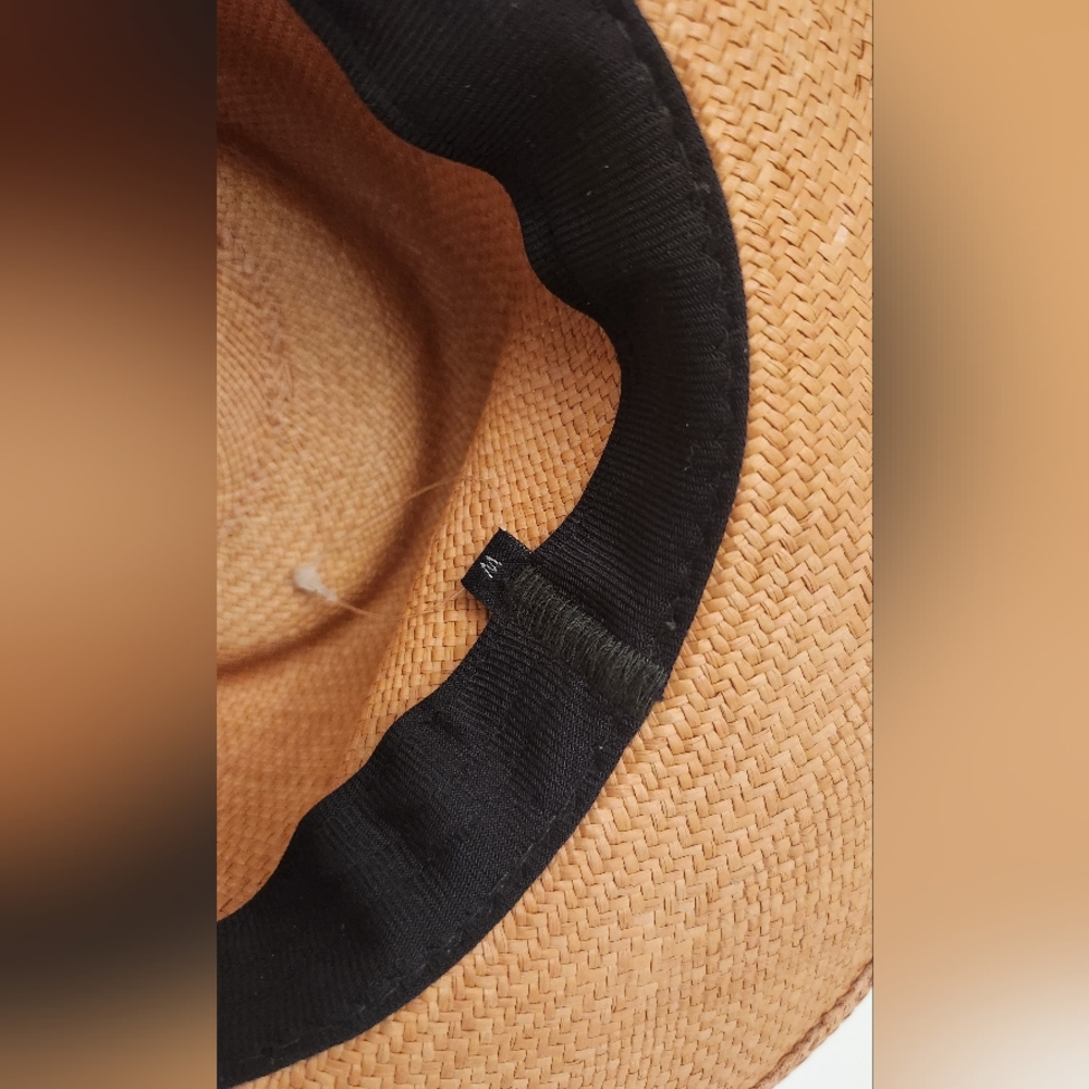 Rene Mantilla New York Straw Hat Size M - Picture 6 of 8